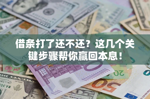 北京借条打了还不还？这几个关键步骤帮你赢回本息！