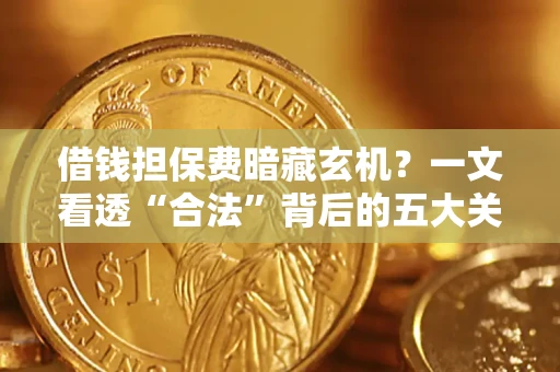 北京借钱担保费暗藏玄机？一文看透“合法”背后的五大关键陷阱