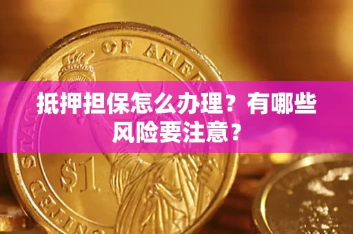 北京抵押担保怎么办理？有哪些风险要注意？