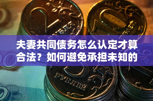 北京夫妻共同债务怎么认定才算合法？如何避免承担未知的债务风险？