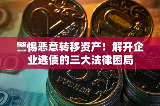 北京警惕恶意转移资产！解开企业逃债的三大法律困局